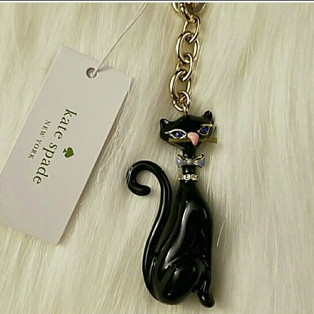 Kate spade cat keychain - Picture 3 of 3